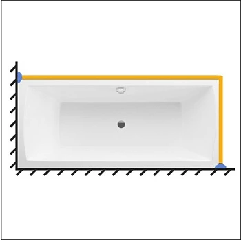 Карниз для ванны кайли